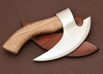 Smoked Blades - Keukenmes - Pizzames - Handgemaakte