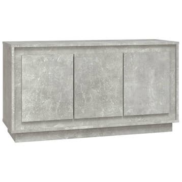 Dressoir 102x35x55 cm bewerkt hout - Degelijke opberger m..., Huis en Inrichting, 100 tot 150 cm, Verzenden, Klassiek, Zo goed als nieuw