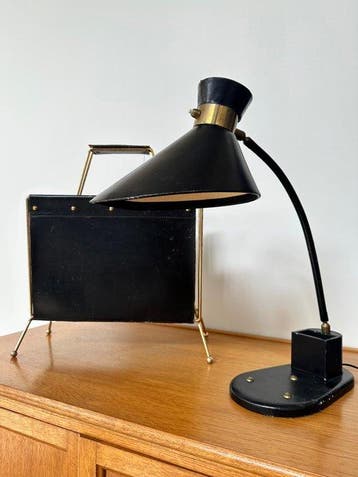 Jacques Adnet - Jacques Adnet - Tijdschriftenhouder (2) -