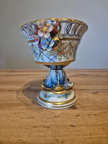 Giulia Mangani - Fruitschaal - Porselein, Verguld -