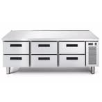 Koelwerkbank | LINEAR | Laag Model | 250L | 6 Laden (1/1, Verzenden, Nieuw in verpakking