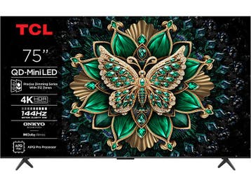 Tcl -  Ultra Hd 4k Mini-led-tv 75 Inch 2025 - Zwart, Verzenden, Nieuw, 100 cm of meer, Overige merken