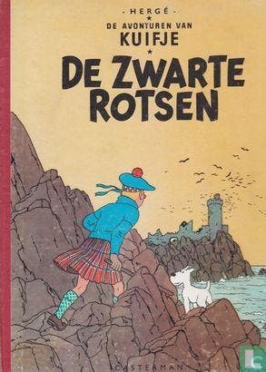 Kuifje - De zwarte rotsen - 1955, Boeken, Eén stripboek, Verzenden, Zo goed als nieuw, Remi, Georges.