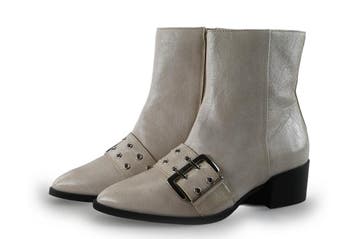 VIA VAI Enkellaarzen in maat 37 Beige, Kleding | Dames, Schoenen, Verzenden, Beige, Lage of Enkellaarzen, Zo goed als nieuw