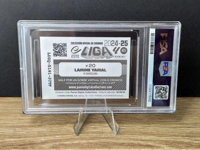 Panini Este Lamine Yamal - PSA 10 Graded card, Verzamelen, Stickers
