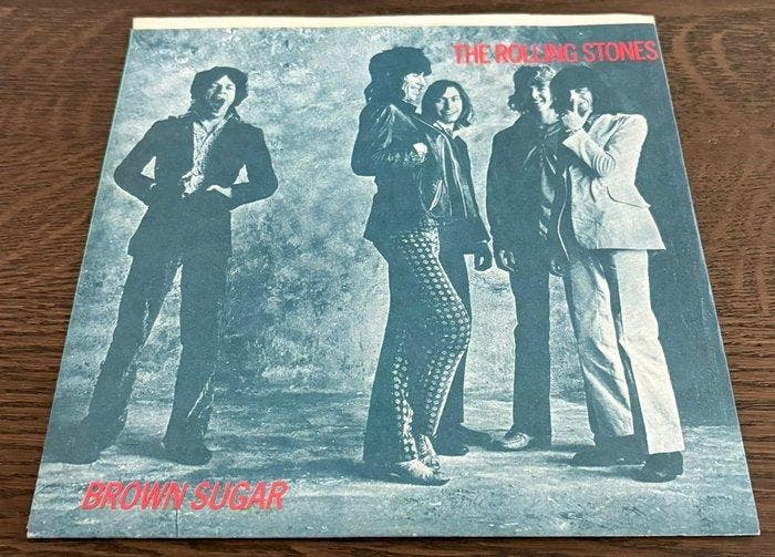 De Rolling Stones - Brown Sugar Australian Promo Sample 7” -, CD & DVD, Vinyles Singles