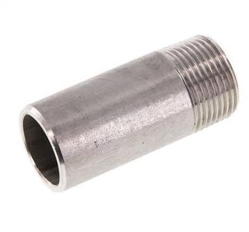 R 3/4 mâle x 26.9mm Raccord pour tube en acier inoxydable, Verzenden, Nieuw