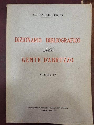 Raffaele Aurini - Dizionario bibliografico della gente