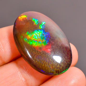 Opaal Fantastische topkwaliteit 100% natuurlijke zwarte