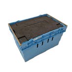 Nestbare Stapelbak 600x400x360 mm euronorm blauw, Ophalen of Verzenden