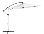 2dekans | Lifa Garden Hangende Parasol Ø 300 cm Crème –, Ophalen of Verzenden, Nieuw