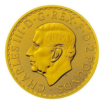 Verenigd Koninkrijk. 2 Pounds 2024 1 oz Britannia UK Flag