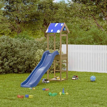 vidaXL Speelhuis geïmpregneerd grenenhout, Verzenden, Nieuw