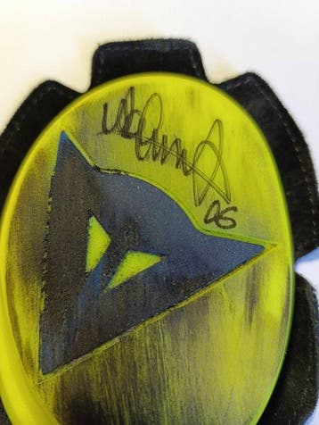 Valentino Rossi - knie-slider Dainese, Collections