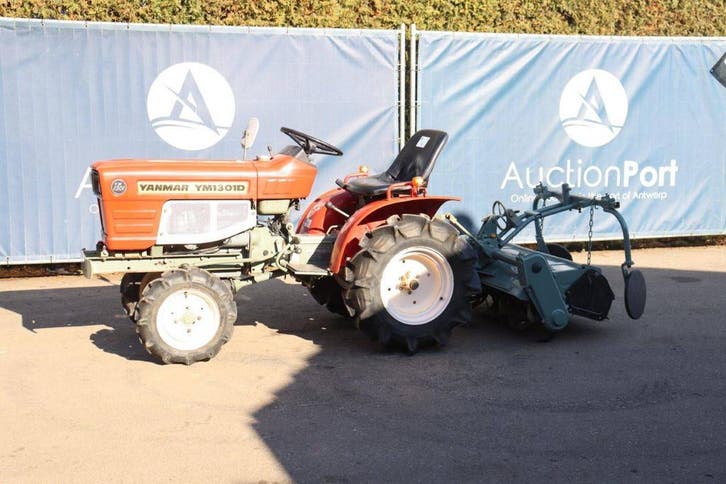 Veiling: Minitractor Yanmar YM1301D Diesel met Frees 13pk, Zakelijke goederen, Landbouw | Tractoren, Ophalen