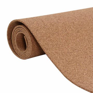 vidaXL Kurkrol Bruin 100 x 200 x 0,5 cm Kurk, Verzenden