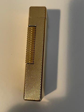 Dunhill - Rollagas - Briquet de poche - Plaqué or