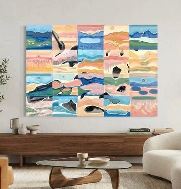 Wilhelm Krasnal (XX-XXI) - 17 days and 3 nights XL painting