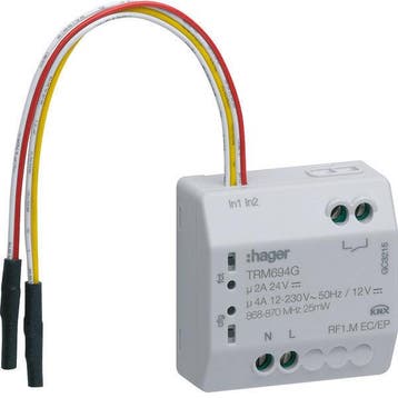 Hager Knx Rf Interrupteur Actionneur Module - Trm694G, Verzenden, Nieuw