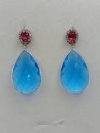 Sans prix de réserve - Boucles doreilles goutte deau