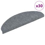 vidaXL Trapmatten Zelfklevend 30 stuks 65x21x4 cm Lichtgrijs, Verzenden