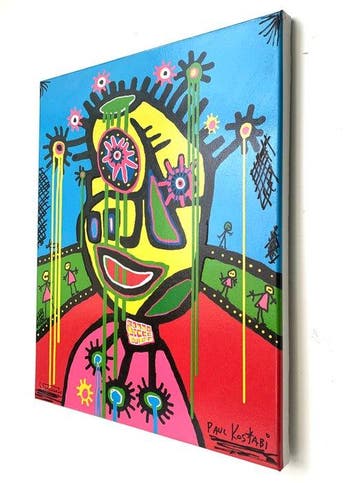 Paul Kostabi (1962) & Giuseppe Fortunato (1956) - KF0125A, Antiek en Kunst