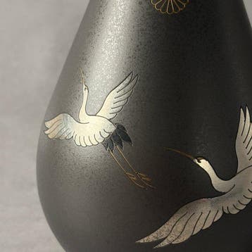 Vaas - Brons - Japan - Takaoka bronzenwerk Takaoka Bronze