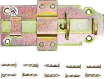 Schuifgrendel 125 x 50mm, Auto diversen, Aanhangers en Bagagewagens, Verzenden, Nieuw