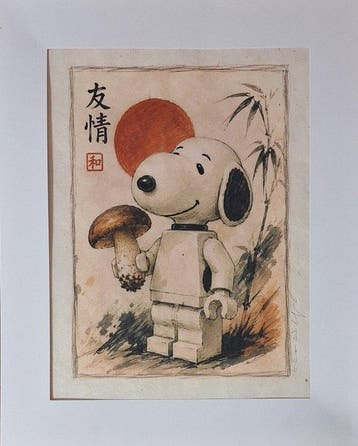Emma Wildfang - Snoopy - Lego inspired Series -Anime Ukiyo, Nieuw