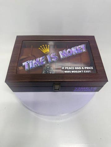 Vanessa Fodera (1981) - TIME IS MONEY - LUXURY WATCH BOX