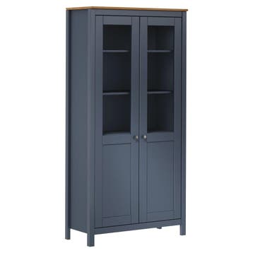vidaXL Hoge kast Hill 85x37x170,5 cm massief grenenhout, Huis en Inrichting, Verzenden, Nieuw