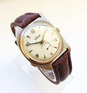 Gisca Swiss - Aurum Classic 15Rubis - Sans prix de réserve -, Nieuw