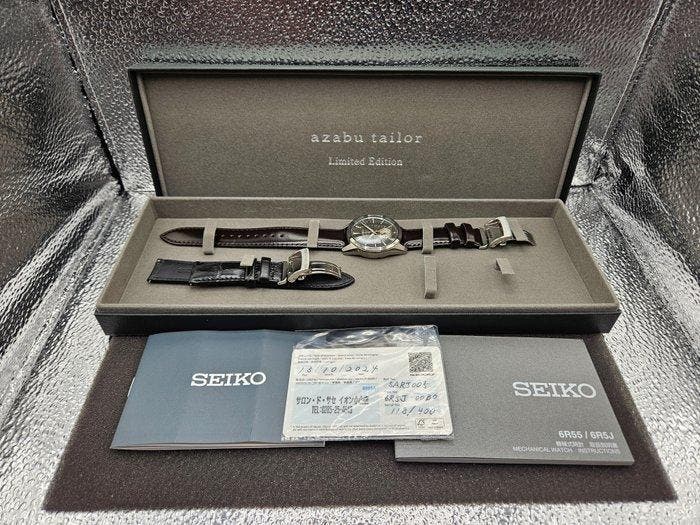 Seiko - Presage Azabu Tailor Limited Edition 118/400 -, Handtassen en Accessoires, Horloges | Antiek