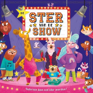 Prentenboek padded - De ster van de show (9789036643863), Verzenden
