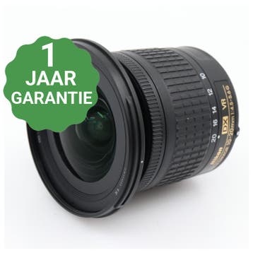 10% korting | Nikon AF-P 10-20mm f/4.5-5.6G DX VR |, Audio, Tv en Foto, Verzenden, Zo goed als nieuw