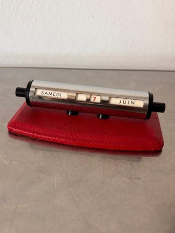 Eeuwigdurende kalender - 1950s Perpetual Desk Calendar –