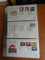 Pays-Bas 1963/2009 - Collection de FDC dans des pochettes, Gestempeld