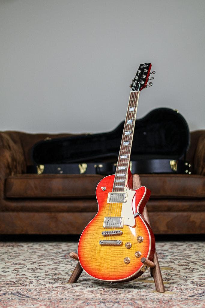 Heritage Guitar H-150 Vintage 2023 | Cherry Burst, Muziek en Instrumenten, Snaarinstrumenten | Gitaren | Elektrisch, Verzenden