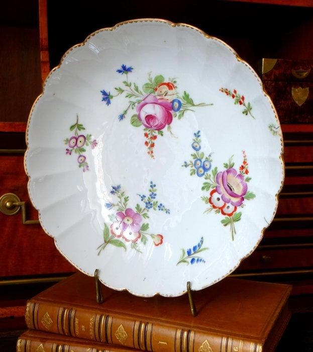 Porcelaine de Paris - Manufacture du Duc dAngoulême - Plat, Antiquités & Art, Antiquités | Verre & Cristal