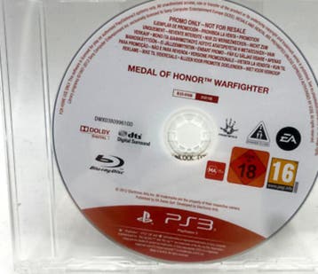 Medal of Honor Warfighter PROMO (Losse CD) (PS3 Games), Ophalen of Verzenden