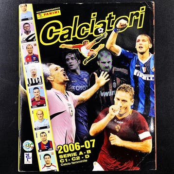 2006/07 Panini Original Panini Sticker Album Calciatori, Collections