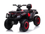 24 volt Elektrische Quad, 4 motoren, rubberen banden, leder, Ophalen of Verzenden