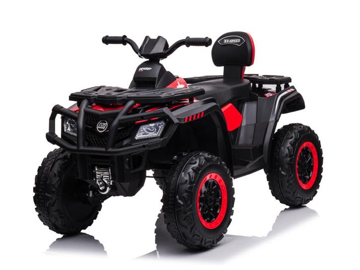 24 volt Elektrische Quad, 4 motoren, rubberen banden, leder, Enfants & Bébés, Jouets | Extérieur | Véhicules à batterie, Enlèvement ou Envoi