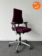BMA Axia 2.2 - 8N 3D armpads - hoge rug - bestaand paarse st, Werkplek, Ophalen of Verzenden, Gebruikt, Stoel