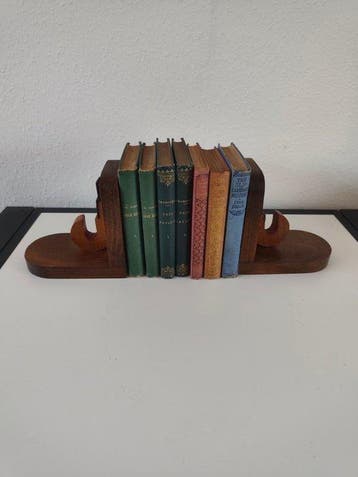 Artisan - Boekensteunen (2) - Hout - Amsterdamse School