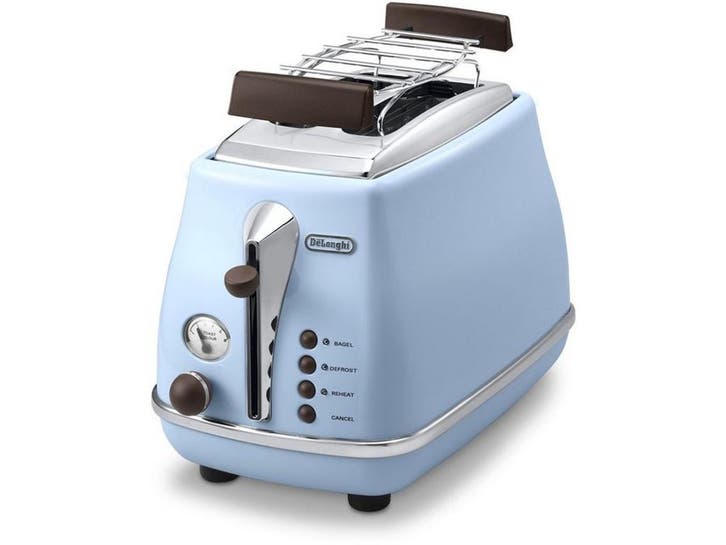 DeLonghi Icona Vintage CTOV2103.AZ - Broodrooster - Retro, Elektronische apparatuur, Broodroosters, Nieuw, Verzenden