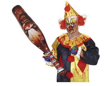 Halloween Nep Knuppel Opblaasbaar 90cm, Verzenden, Nieuw