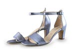 Gabor Sandalen in maat 40 Blauw, Gabor, Sandalen of Muiltjes, Zo goed als nieuw, Verzenden