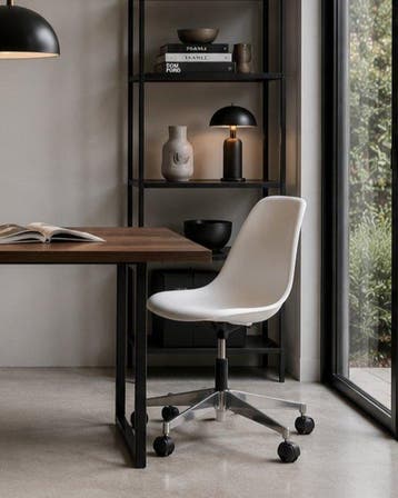 Vitra - Charles Eames, Ray Eames - Kruk - Eames Draai-stoel