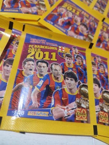 2010/11 Panini FC Barcelona 2010-2011 Emballage d’origine,, Nieuw